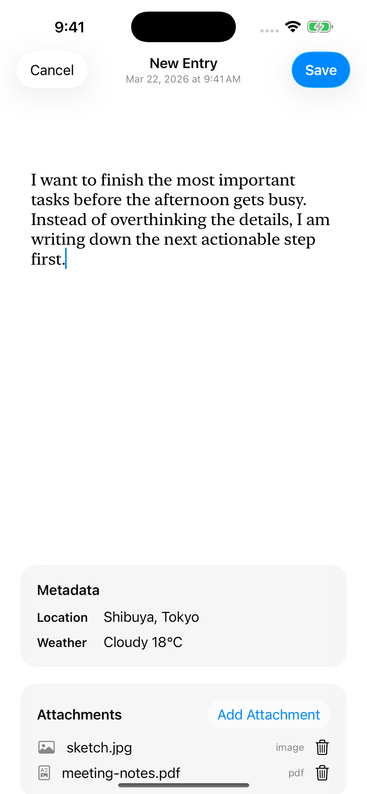Ayumi iPhone — Compose